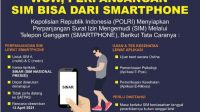 Dirlantas Poldasu Ajak Masyarakat Urus Dan Perpanjangan Sim Dari Smartphone