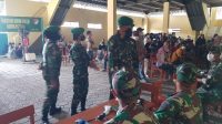 Tim Kesehatan Mabes TNI turut serta dalam Serbuan Vaksinasi di Wilayah Binaan Koramil 04 Cengkareng