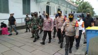 Danramil, Kapolsek dan Camat Tamansari Sambut Rombongan Panglima dan Kapolri