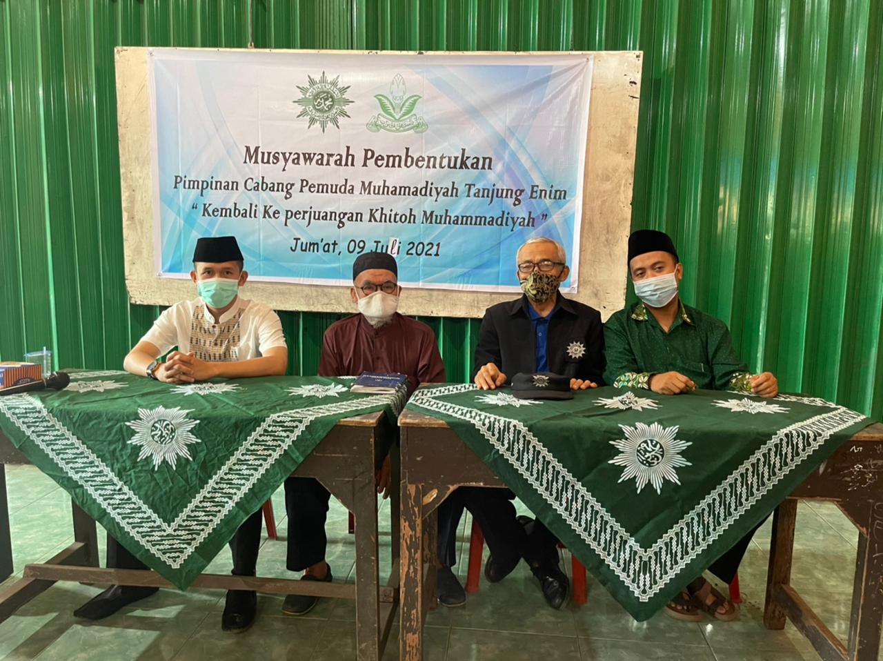 Musyawarah Pembentukan PC Pemuda Muhammadiyah Tanjung Enim Telah Menghasilkan Ketua Baru