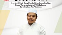 Wafatnya KH Lutfi Fathuilah, Bawa Duka Mendalam Abdul Qadir Ba’agil