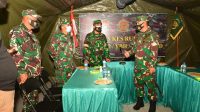 Dukung Program Pemerintah, Pangdivif 2 Kostrad Tinjau Rumkitlap Yonkes 2 Kostrad