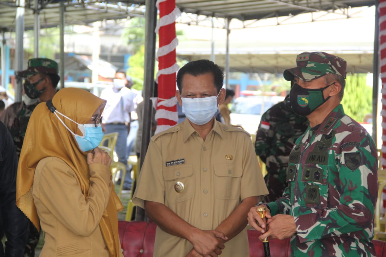 Pangdam XVII/Cenderawasih Tinjau Kesiapan Vaksinasi Massal Bagi Pelajar SMP dan SMA di Jayapura