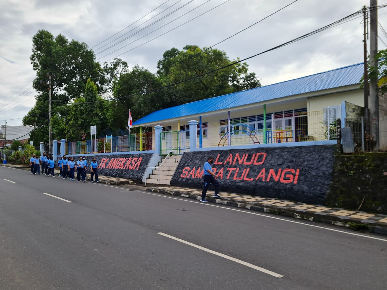 Kenal Sekolah TK Angkasa Lanud Sam Ratulangi Dari Jauh