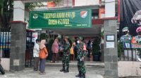 Serbuan Vaksinasi TNI Oleh Koramil 04/CK, Kodim 0503/JB