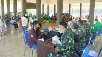 Brigif Raider 9/DY/2 Kostrad Gelar Serbuan Vaksinasi Covid-19