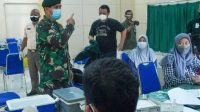 Aster Kaskostrad Tinjau Serbuan Vaksinasi Di Zeni Kostrad