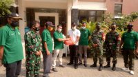 Mitra Jaya Koramil-5/Btg Berikan Warga Isoman Akibat Covid-19, Babinsa Padurenan Ucapkan Terimakasih