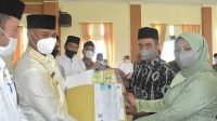 Plt Bupati Bener meriah Dailami Launching Dokumen Nikah Dan Dokumen Kependudukan Terpadu Bagi Pengantin Baru