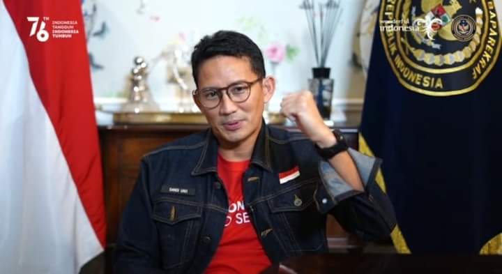 Promosikan Pesona Tanoh Gayo, Menteri Sandiaga Uno Sampaikan Dukungan Pelaksanaan Tour de Gayo 2021