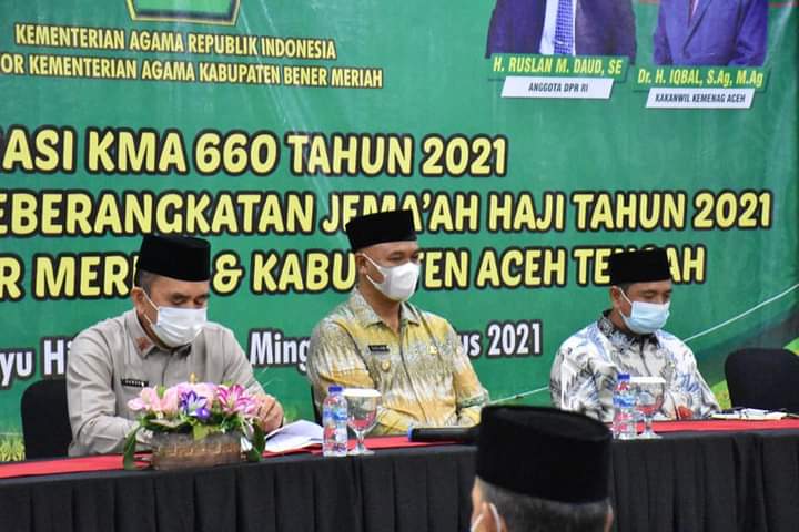 Plt. Bupati Bener Meriah Dailami : Insyaallah Tahun Depan Jamaah Haji Berangkat Ke Tahan Suci