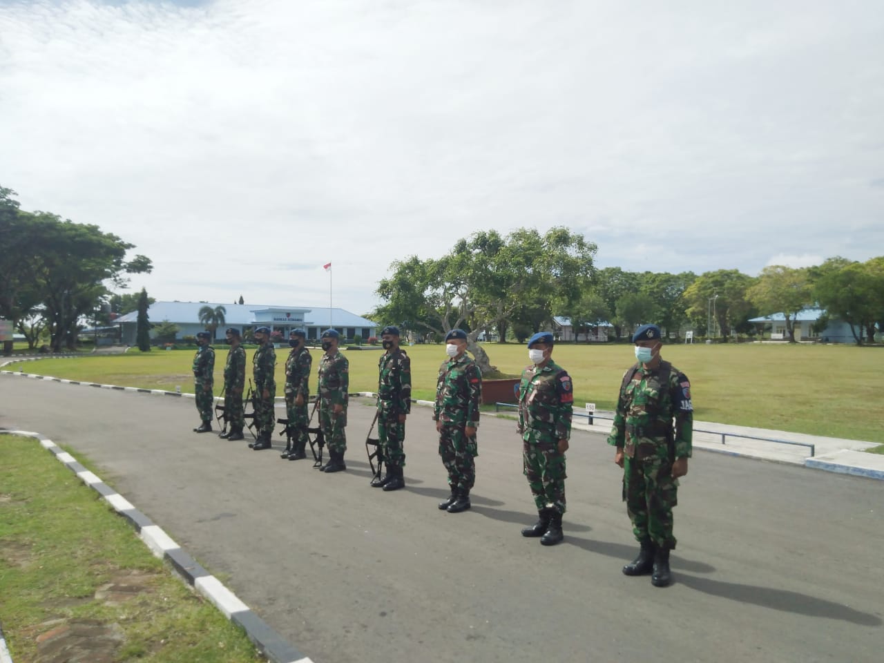 Hentikan Sejenak Semua Aktifitas Selama 3 Menit, Tegas Danlanud Mus