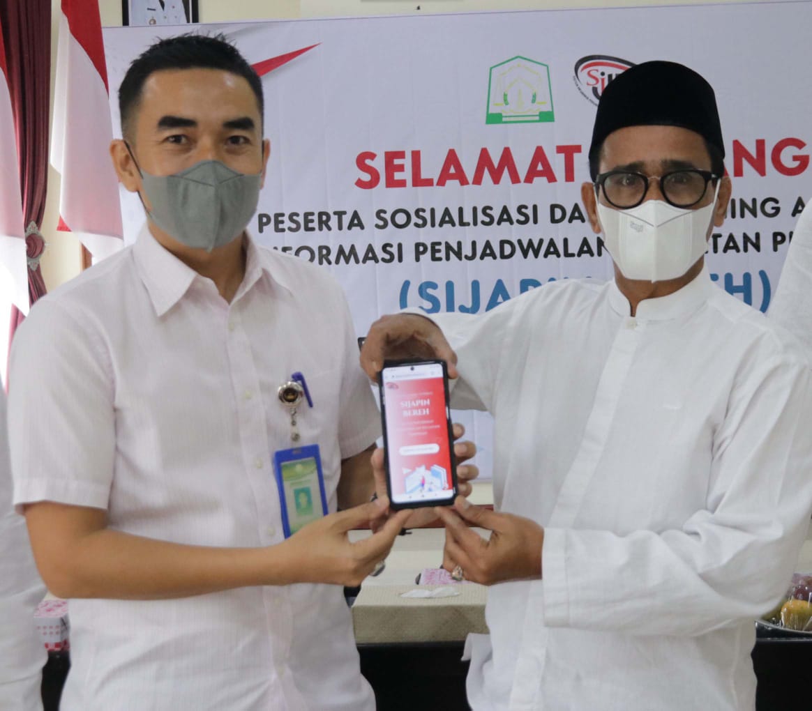 Sekda Aceh Timur Launching Aplikasi Sijapin Bereh