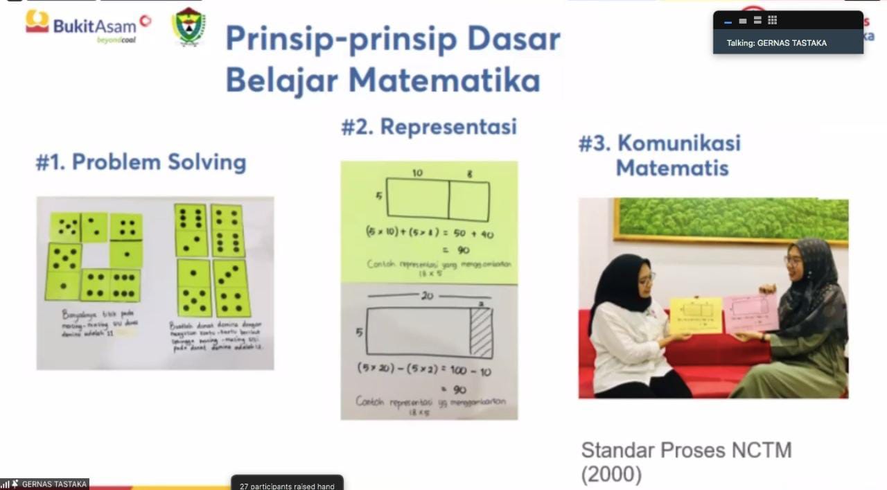 Bukit Asam Dukung Gerakan Nasional Pemberantasan Buta Literasi & Matematika