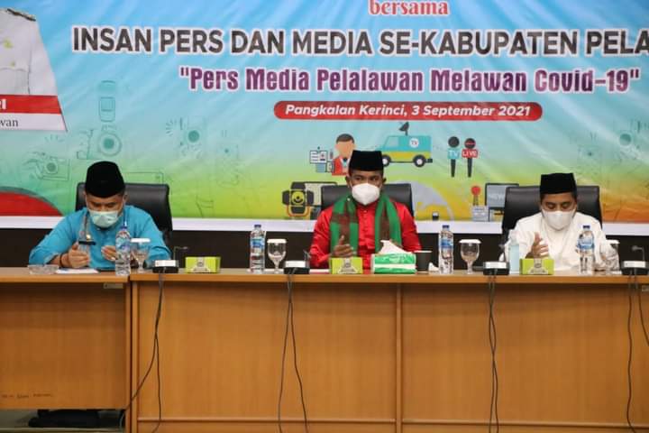 Gelar Temu Ramah dengan Insan Pers, Bupati H.Zukri: Pemerintah Pelalawan Tidak Anti Kritik