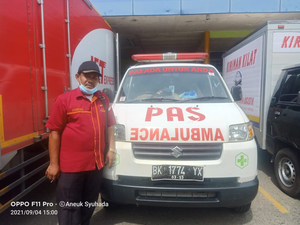 (PAS) PERSAUDARAAN ACEH SERANTAU ACEH TIMUR, LAGI PADA HARI INI SEKALI JALAN DUA PASIEN.