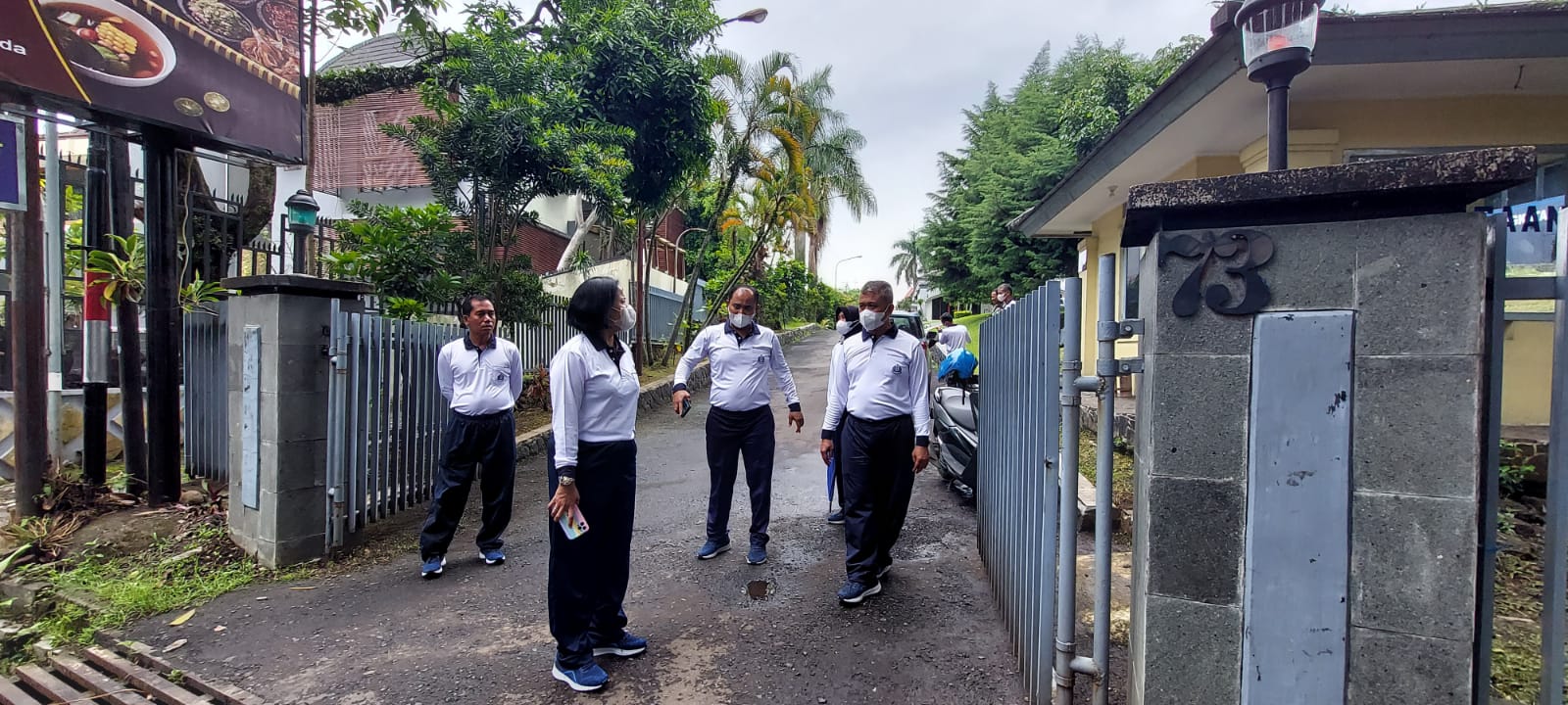 Komandan Lanal Bandung Tinjau Aset Lanal Bandung