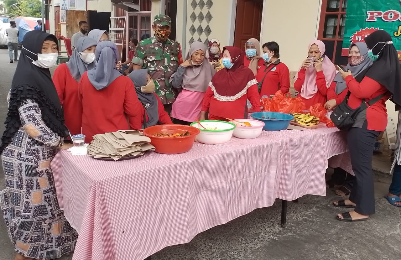 Warung Pojok Berkah Kampung Pancasila Koramil 01/TS Kodim 0503/JB