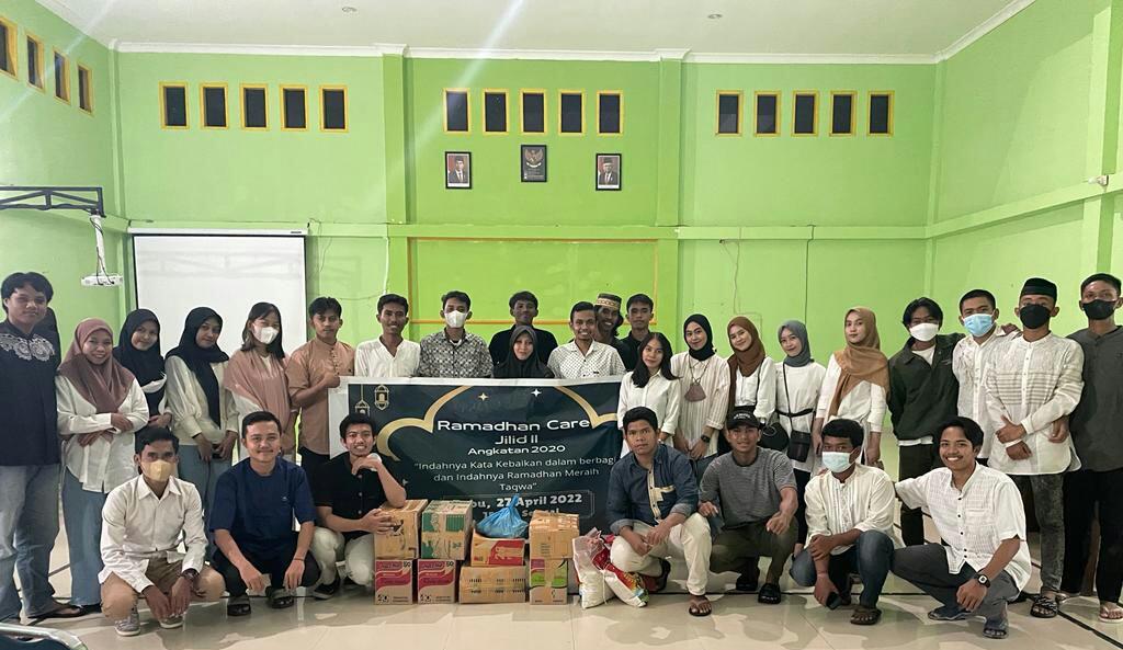 Mahasiswa Fakultas Hukum Angkatan 2020 Gelar Ramadhan Care Jilid II Di Kendari.