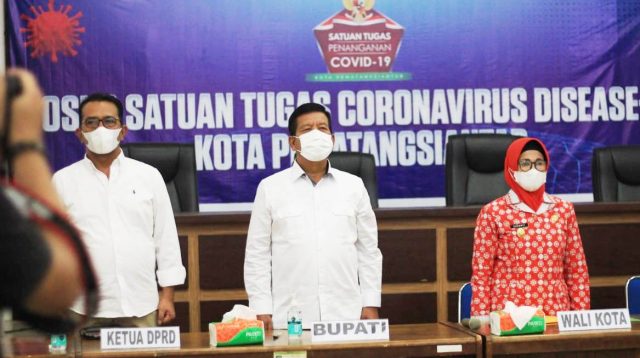 Bupati Simalungun dan Plt Walikota Siantar Bahas Teknik Rekayasa Lalulintas Jelang Idul Fitri 1443 H