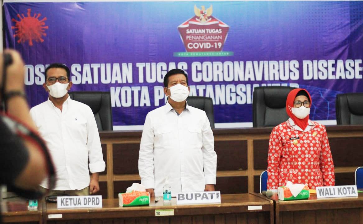 Bupati Simalungun dan Plt Walikota Siantar Bahas Teknik Rekayasa Lalulintas Jelang Idul Fitri 1443 H