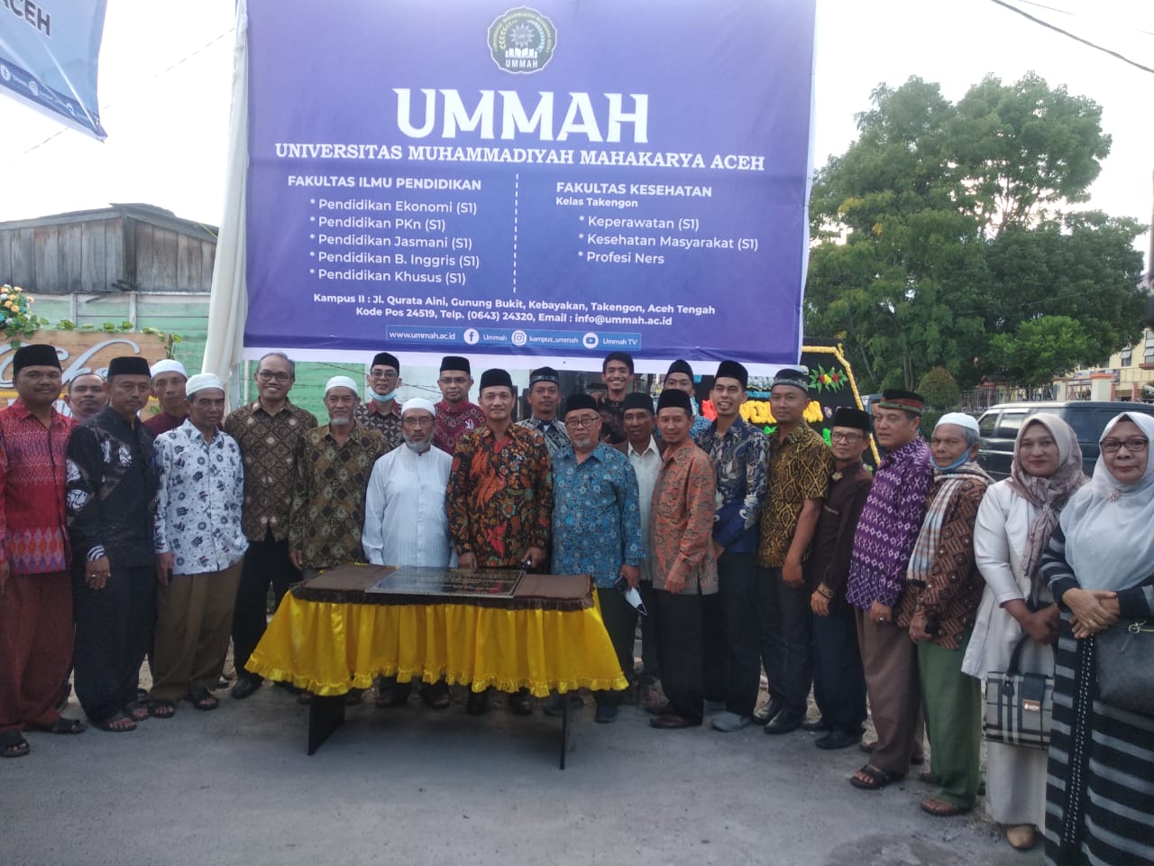 Universitas Muhammadiyah Mahakarya Aceh(UMMAH) Resmi Dibuka Di Kabupaten Aceh Tengah