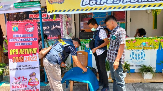 Pastikan Kenyamanan dan Keselamatan Penumpang, Pengemudi Angkutan Umum di Tes Urine 