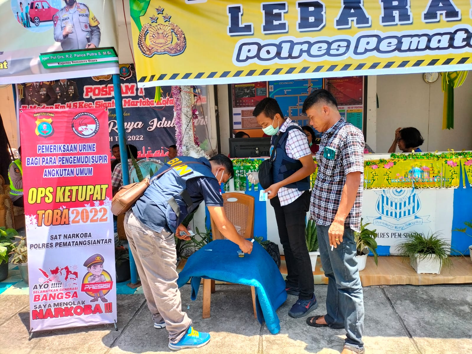 Pastikan Kenyamanan dan Keselamatan Penumpang, Pengemudi Angkutan Umum di Tes Urine 