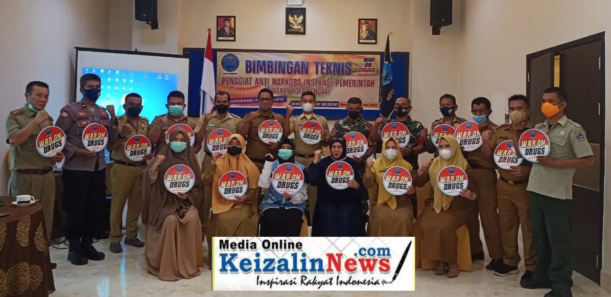 BNN Kota Kendari: Gelar Bimtek, Penggiat Anti Narkoba di Lingkungan Instansi Pemerintah.