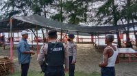 Libur Lebaran Pengunjung Wisata Pantai Meningkat, Polres Aceh Timur Perketat Keamanan