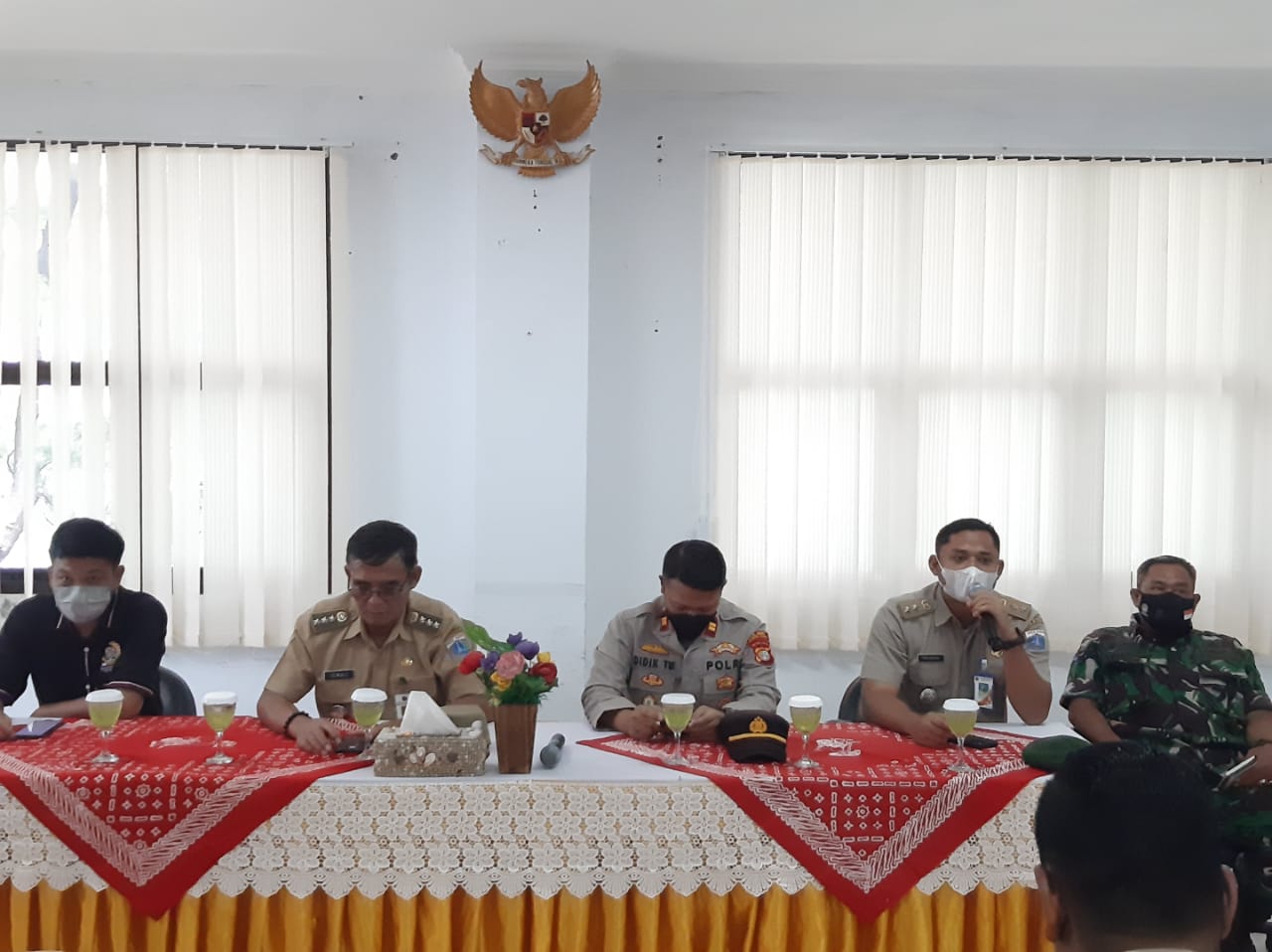 Koramil 04/KS Bersama Polsek Dan Kecamatan Kepulauan Seribu Utara Gelar Acara Halal Bihalal 1443 H