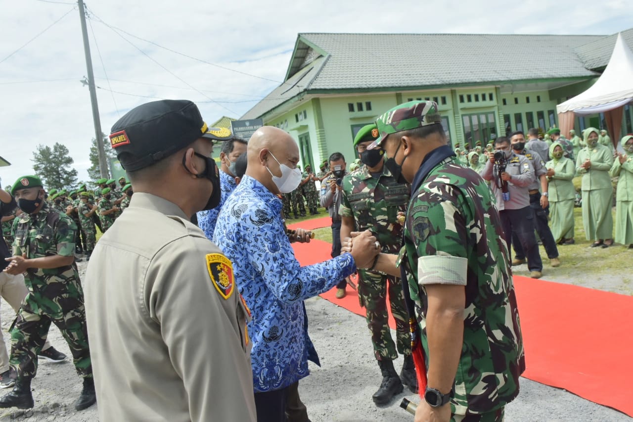 Wabup Dailami Terima Kunker Pangdam Iskandar Muda Di Bener Meriah