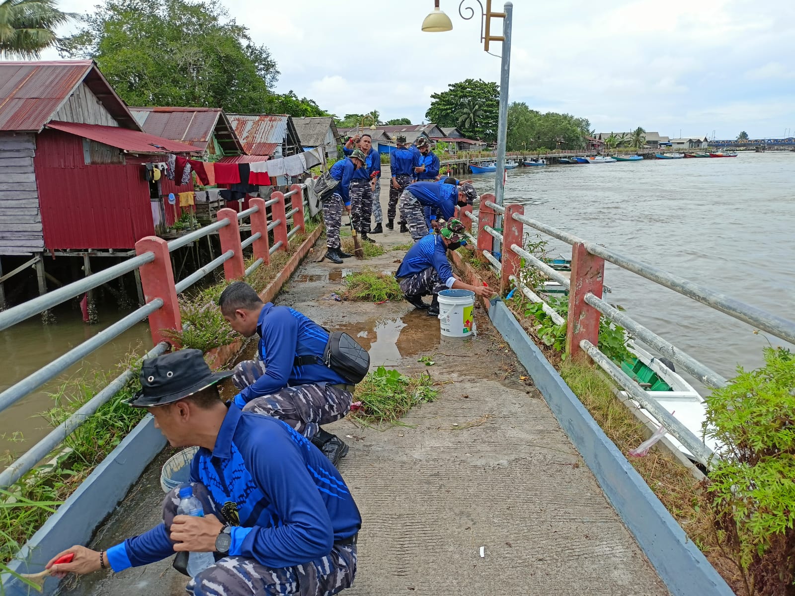 PASIS DIKREG SESKOAL ANGKATAN KE-60 RANGKUL MASYARAKAT PESISIR DI IBU KOTA BARU