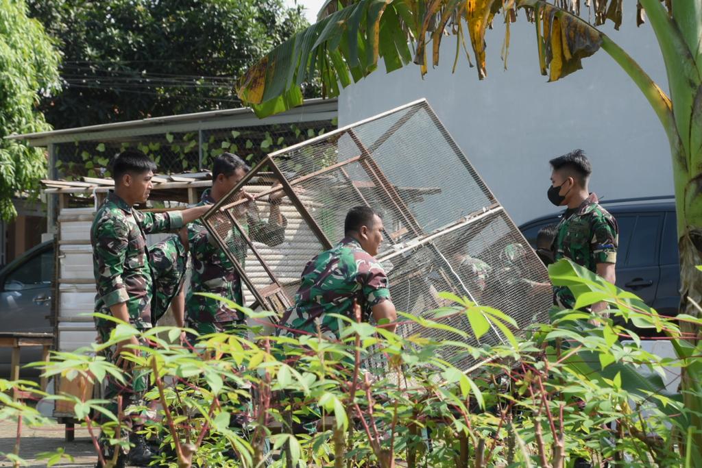 LANTAMAL III JAKARTA TERTIBKAN PERUMAHAN DINAS TNI AL DIPASIR ANGIN