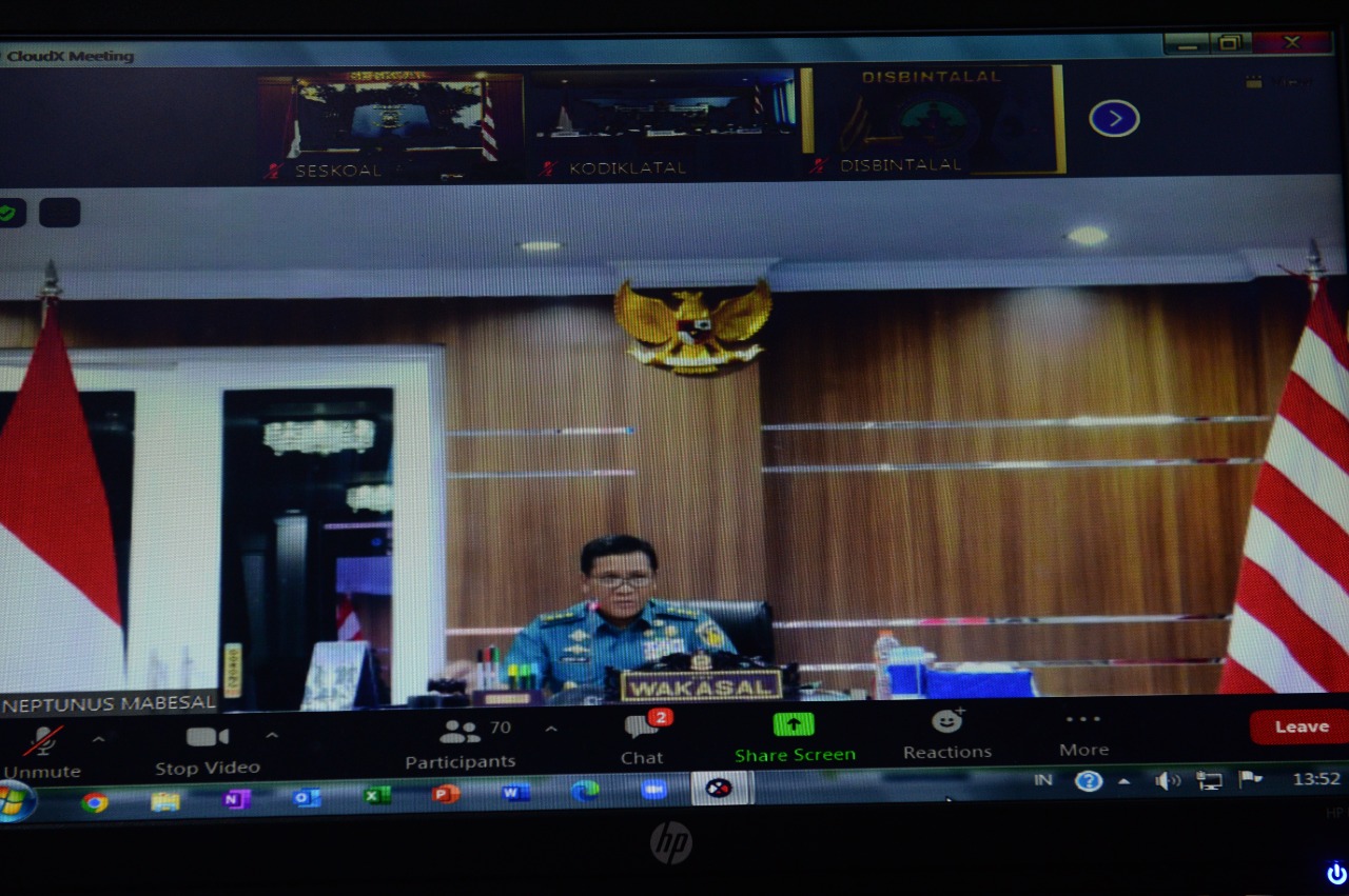 SESKOAL MENGIKUTI PRA RENAKU II TAHUN 2022 SECARA VIRTUAL