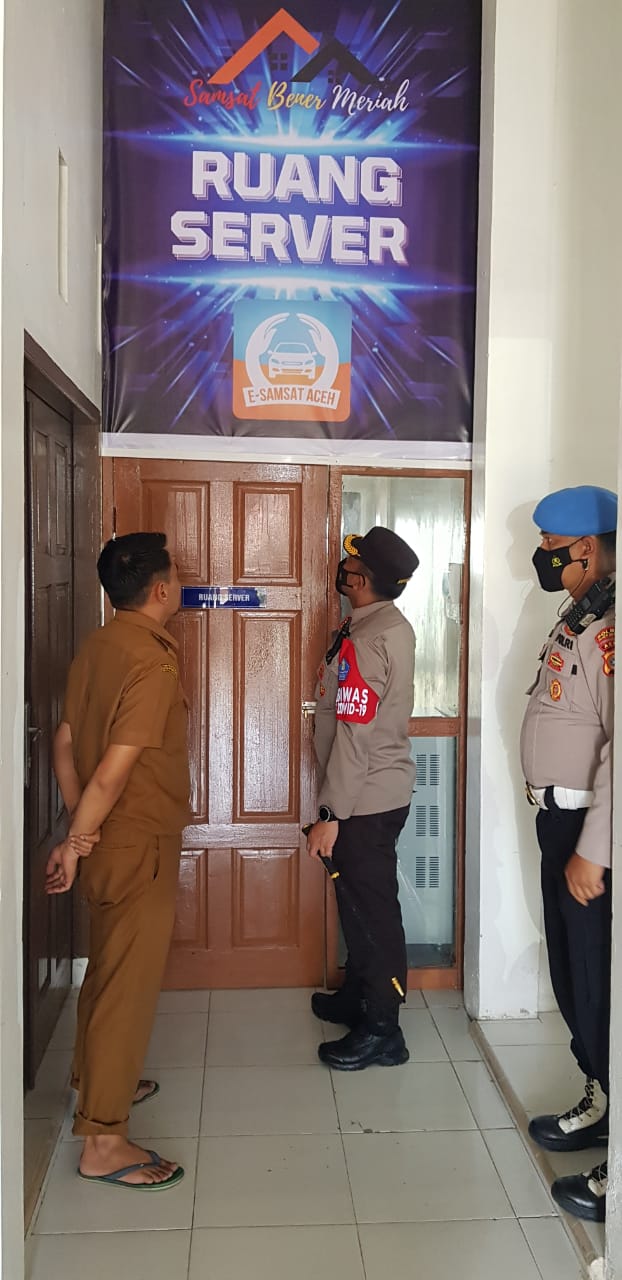 Kapolres Bener Meriah AKBP Indra Novianto, Sidak Kantor Samsat Bener Meriah