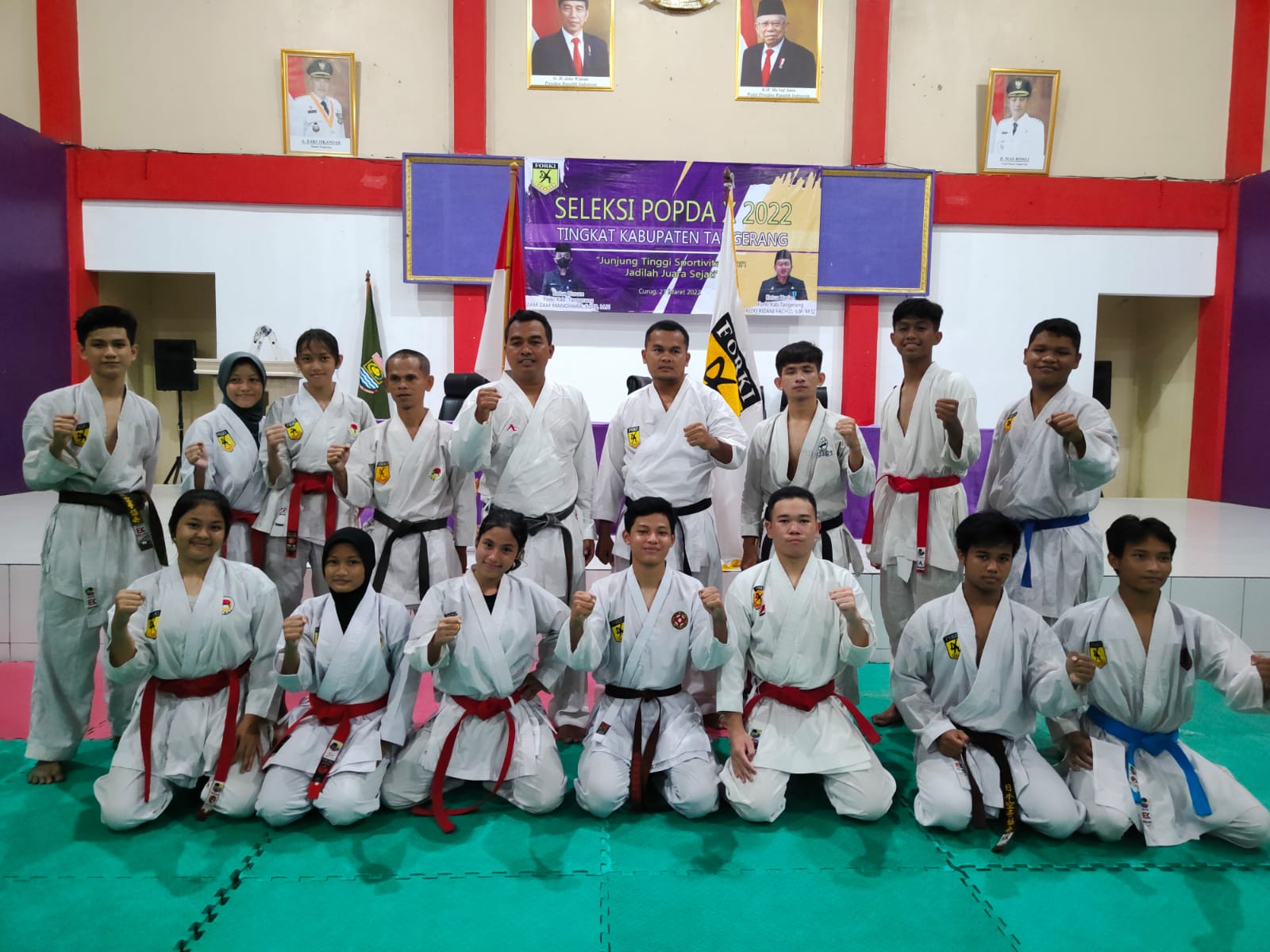 Team Popda Kab Tangerang Gelar Training Center Jelang Popda X Provinsi Banten