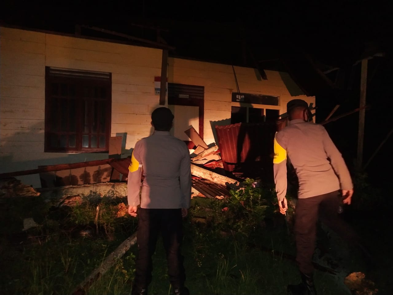 13 Unit Rumah Rusak Diterjang Angin Puting Beliung di Empat Kecamatan di Kabupaten Bener Meriah 