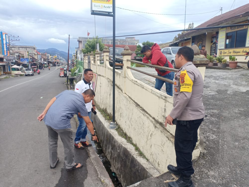 Akibat Baliho Tumbang, Bripka Zainal Alami Kecelakaan di Depan Mako Polsek Bandar 