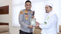 Kapolres Bener Meriah Terima Kunjungan Tgk. Putih Pimpinan Pondok Pesantren Bustanul Mukhlisin Attaraqi Lukub Sabun