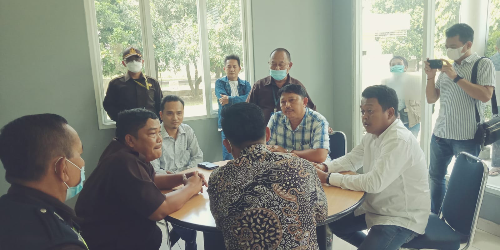 Forum Bocah Industri Cikbar Sambangi Pengelola MM 2100 Industrial Town Diduga Terkait Permasalahan di PT. USC