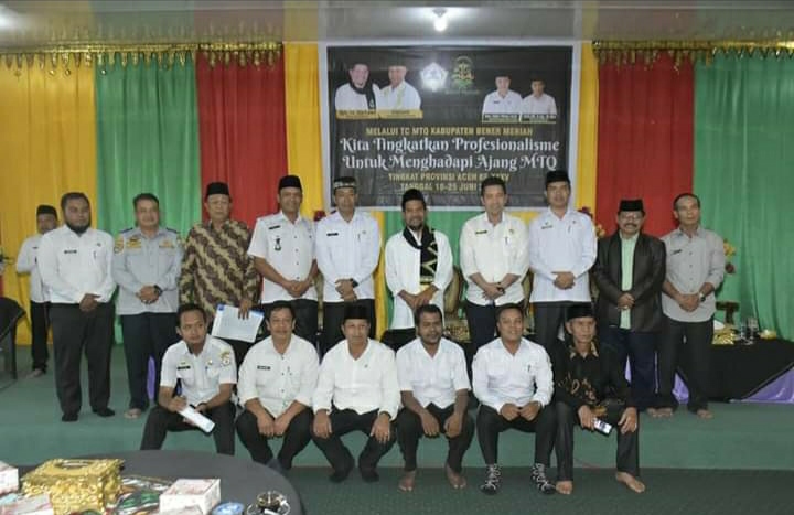 Bupati Sarkawi Resmi Tutup TC MTQ Kabupaten Bener Meriah