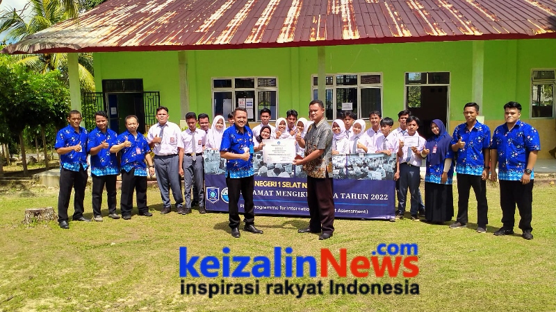 SMKN 1 Selat Nasik Ikut Sukseskan Progam For Internasional Student Assement (PISA) 2022