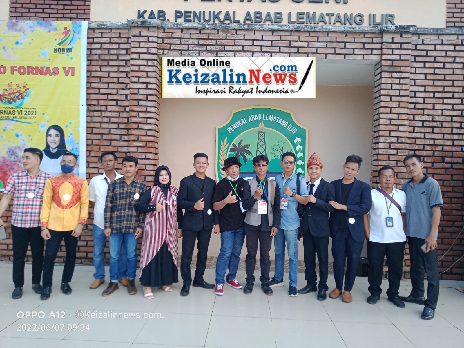 KPW Melalaui PEMDES Berkerjasama Dinas Kebudayaan Pariwisata Dan Koperasi UKM PALI Gelar Acara Karoke.