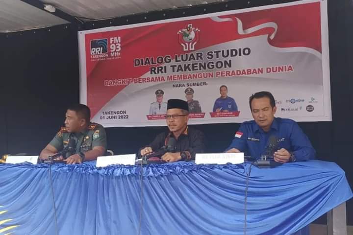 Dalam Dialog Luar Studio RRI Takengon, Bupati Titip Pesan Maknai Nilai Nilai Pancasila