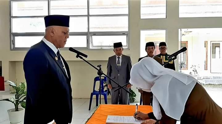 Bupati Shabela Lantik 61Kepala Sekolah Tingkat TK,SD Dan SMP Se- Kabupaten Aceh Tengah