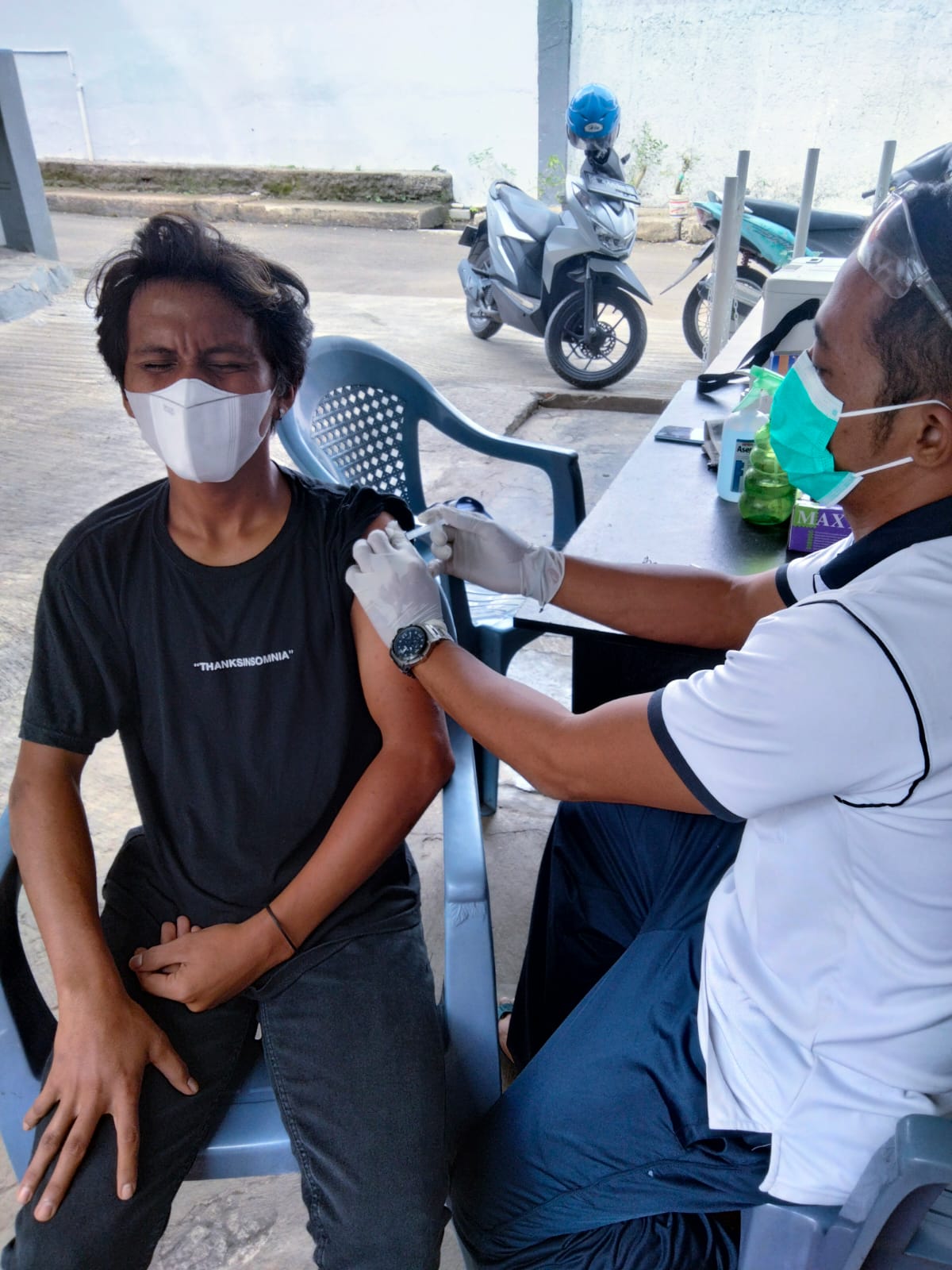 SEMANGAT BEBAS DARI VIRUS CORONA TERUS DILAKUKAN LANAL BANTEN