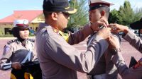 Wakapolres Aceh Timur Pimpin Apel Gelar Pasukan Operasi Patuh Seulawah Tahun 2022