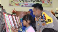 Polres Bener Meriah Gelar Lomba Mewarnai Sambut HUT Bhayangkara ke-76