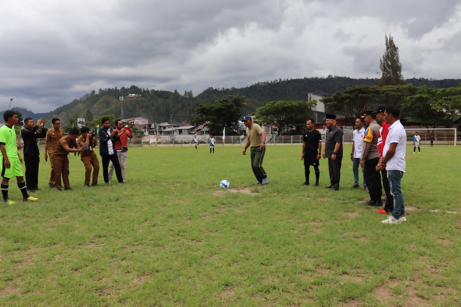 Pembukaan Liga Santri Di Wilayah Kodim 0106/Aceh Tengah